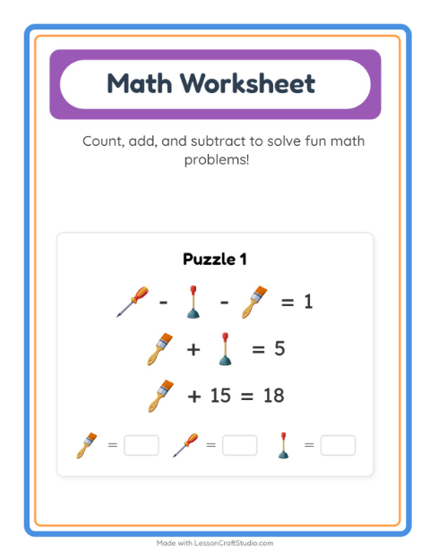 Preview of Odd One Out worksheet featuring Vehicles for kindergarten