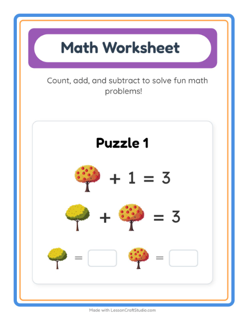 Symbol Math with Trees