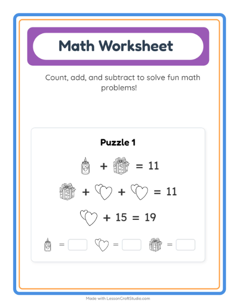 Preview of Treasure Hunt worksheet featuring 4th of July for grade 1