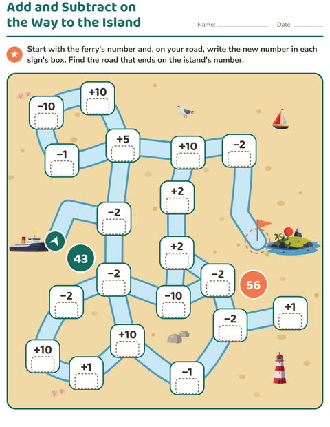 Preview of Maze Puzzles worksheet for grade 2