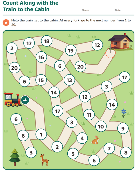 Preview of Maze Puzzles worksheet for kindergarten