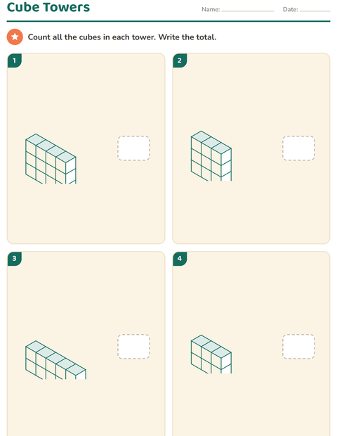 Cube Towers