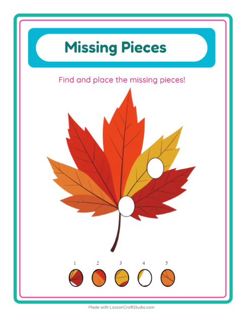 What's Missing with Thanksgiving — 5