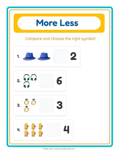 More or Fewer with Accessories — 2