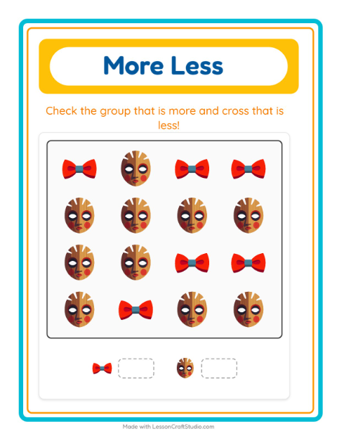 More or Fewer with Accessories — 3