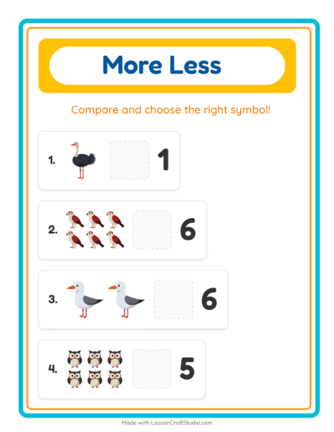 More or Fewer with More Birds — 2
