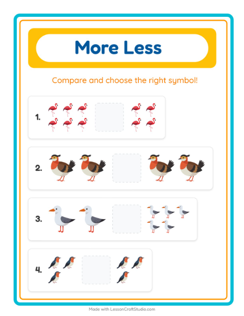 More or Fewer with More Birds