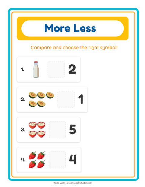 More or Fewer with Breakfast — 2