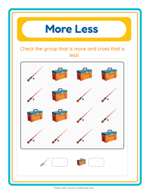 More or Fewer with Camping Gear — 3