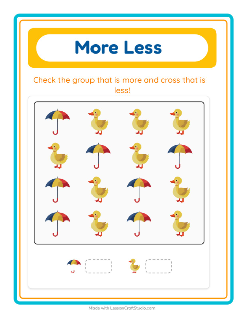 More or Fewer with Spring — 3