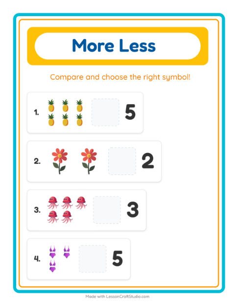 More or Fewer with Summer — 2