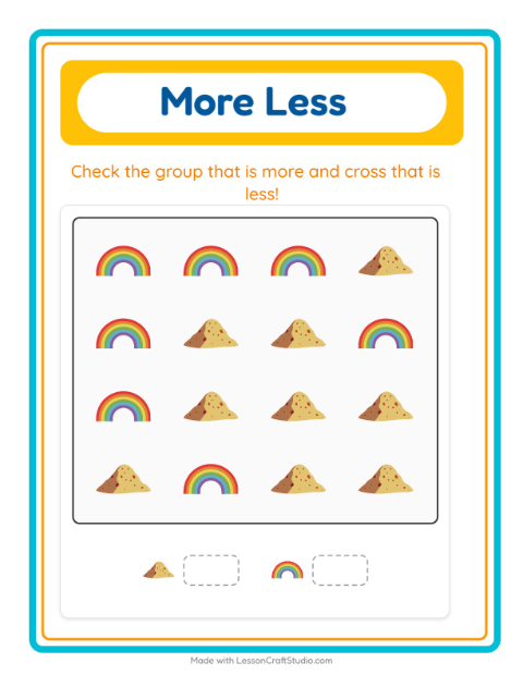 More or Fewer with Summer — 3
