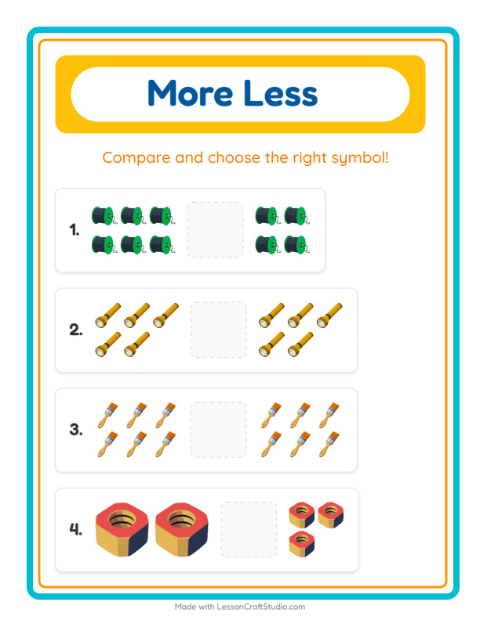 More or Fewer with Tools
