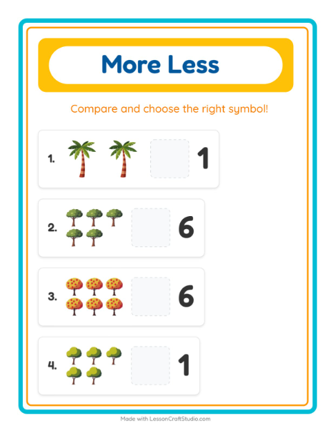 More or Fewer with Trees — 2