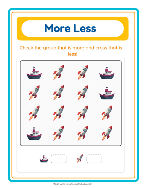More or Fewer with Vehicles — 3