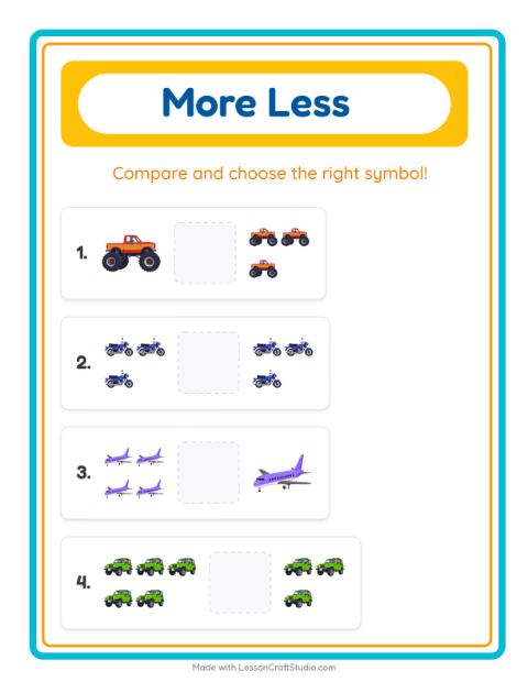 More or Fewer with Vehicles