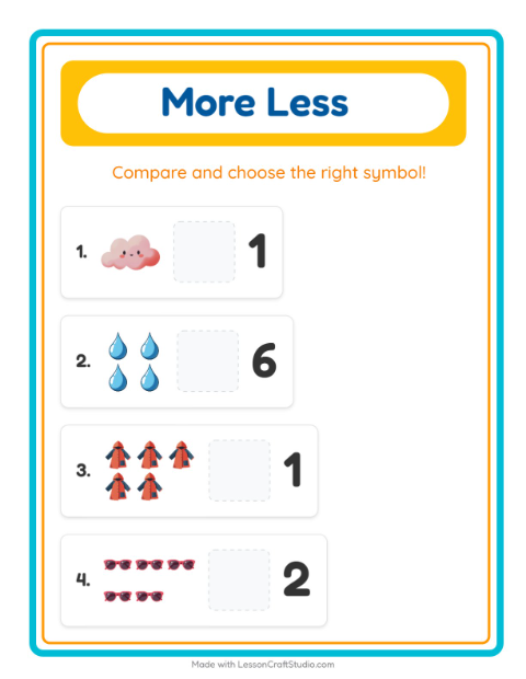 More or Fewer with Weather — 2