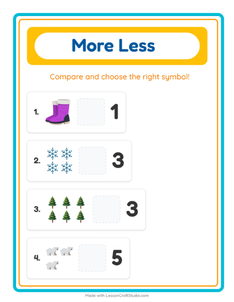 More or Fewer with Winter — 2