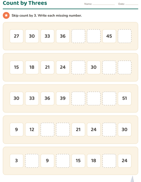 Preview of Number Charts worksheet featuring Colors for grade 2