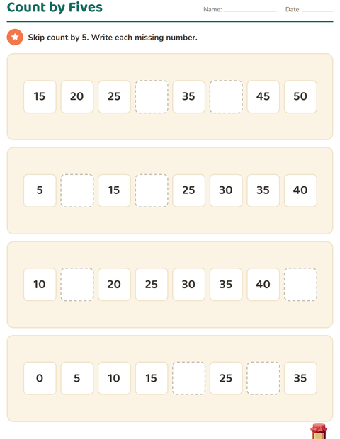 Preview of Number Charts worksheet featuring Breakfast for grade 1