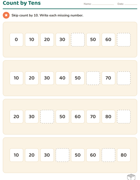 Preview of Number Charts worksheet featuring Toys BW 2 for grade 1