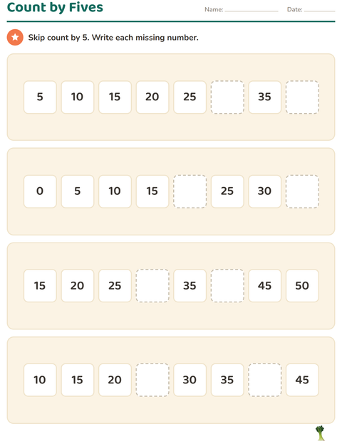 Preview of Number Charts worksheet featuring Vegetables for grade 1