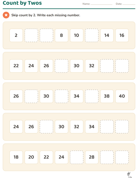 Preview of Number Charts worksheet featuring Farm Animals BW for grade 1
