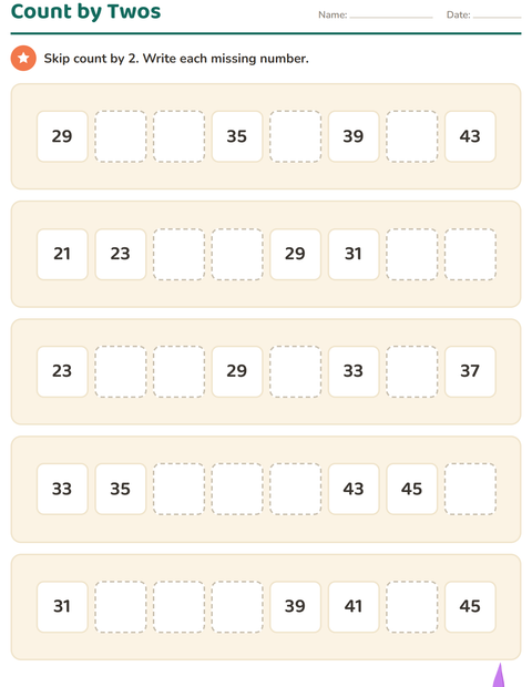 Preview of Number Charts worksheet featuring Colors for grade 1