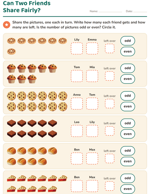 Can Two Friends Share Fairly? — Bakery