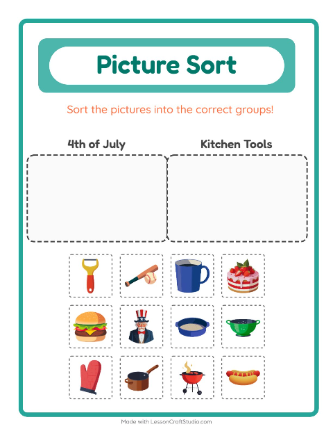 Preview of Chart Count worksheet featuring Birds for kindergarten