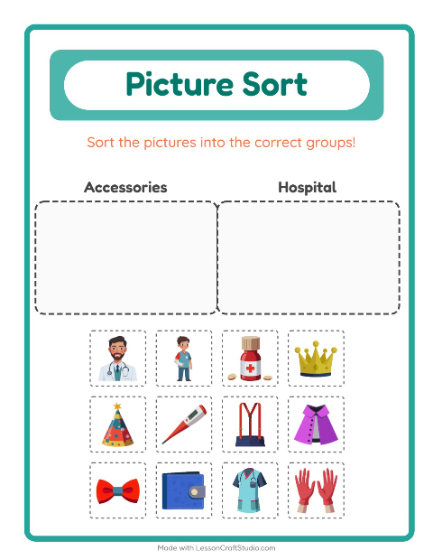 Preview of Find And Count worksheet featuring Around the House for preschool