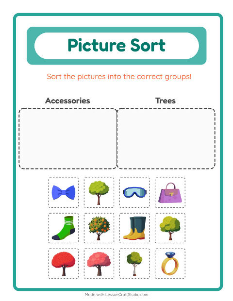 Preview of Picture Trail worksheet featuring Birds for kindergarten