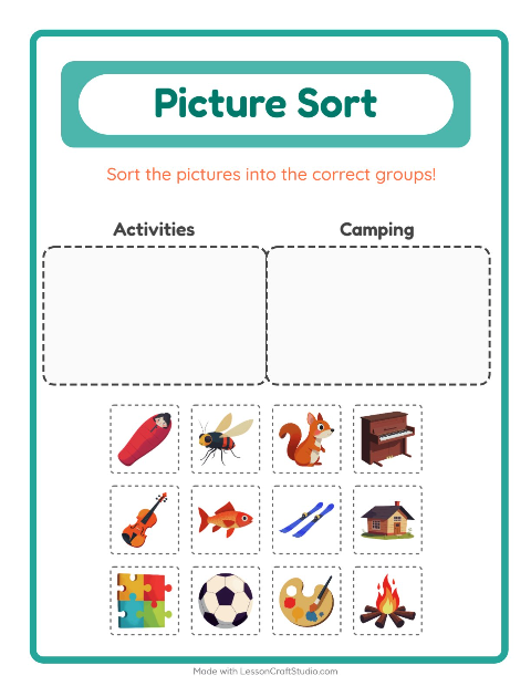 Preview of Word Guess worksheet featuring Accessories for kindergarten