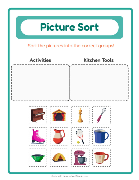 Preview of Big Or Small worksheet featuring Weather for preschool