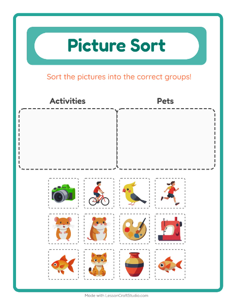 Preview of Big Or Small worksheet featuring Birds 2 for preschool