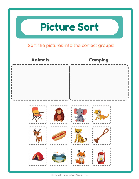 Preview of Big Or Small worksheet featuring Around the House for preschool