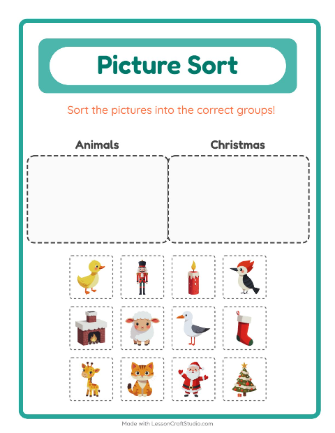 Preview of Find And Count worksheet featuring Zoo Animals for preschool