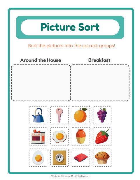 Preview of Pattern Train worksheet featuring Tools for kindergarten