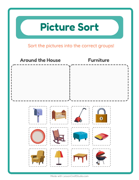 Preview of Missing Pieces worksheet featuring Miscellaneous for kindergarten