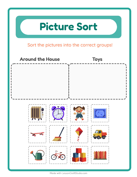 Preview of Matching worksheet featuring Easter for kindergarten