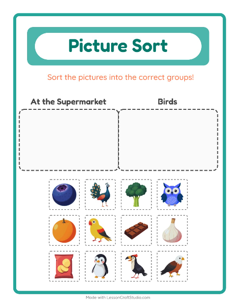 Preview of More Or Less worksheet featuring Zoo Animals for preschool