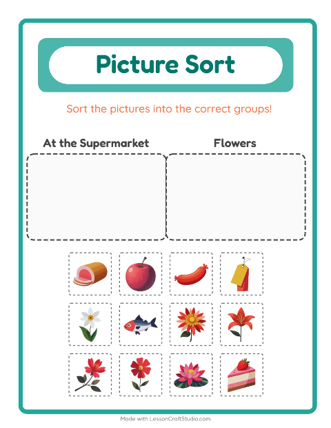 Preview of Find Objects worksheet featuring Forest Creatures for kindergarten