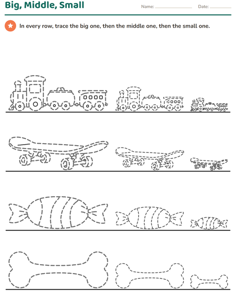 Big, Middle, Small