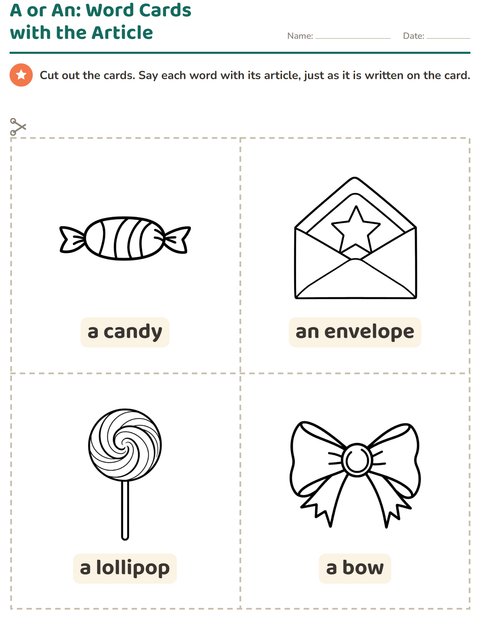 Preview of Picture Word Cards worksheet featuring Christmas B&W for kindergarten