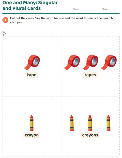 Preview of Picture Word Cards worksheet featuring Classroom for kindergarten