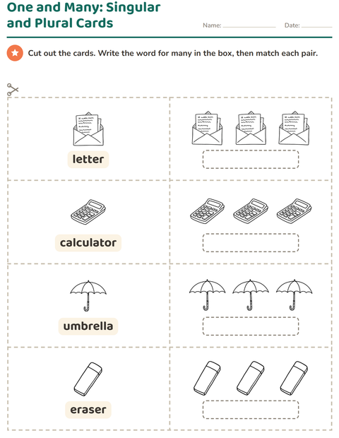 Preview of Picture Word Cards worksheet featuring Education BW for kindergarten