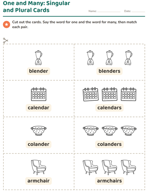Preview of Picture Word Cards worksheet featuring Home BW for kindergarten