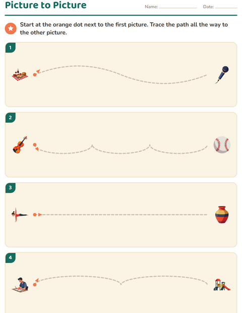 Preview of Pre-Writing Practice worksheet featuring Activities for kindergarten