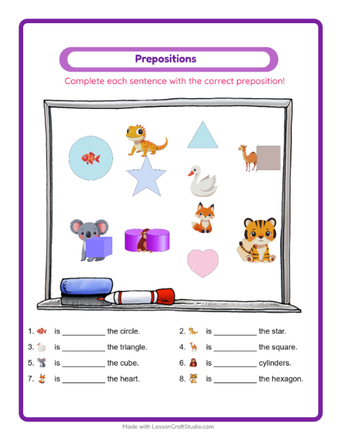 Preview of Addition worksheet featuring Vehicles for kindergarten