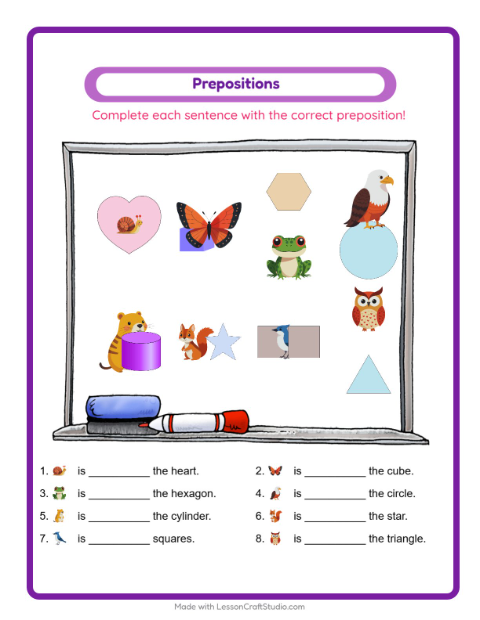Preview of Pattern Worksheet worksheet featuring Camping for grade 1